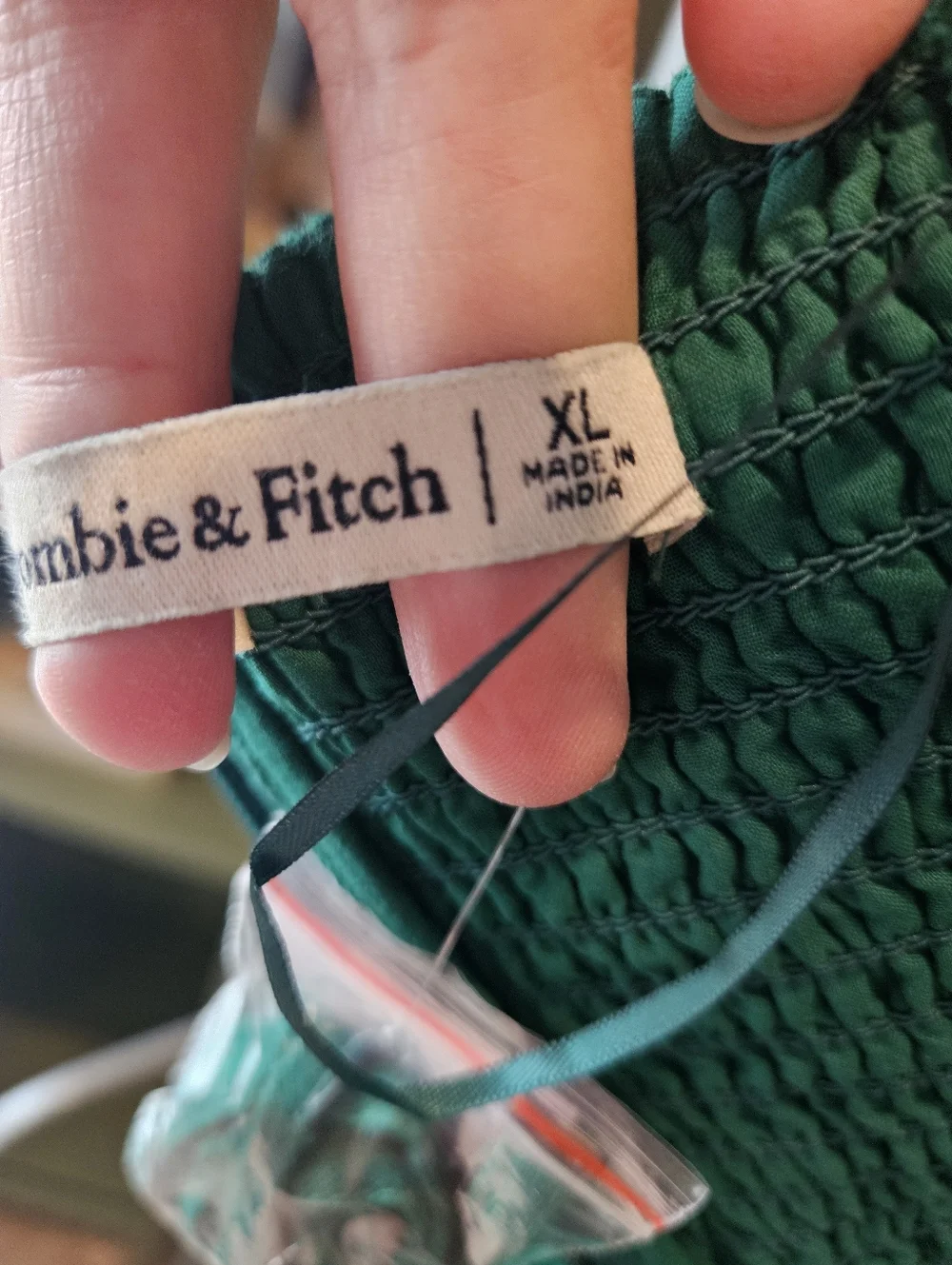 Abercrombie & Fitch strapless style