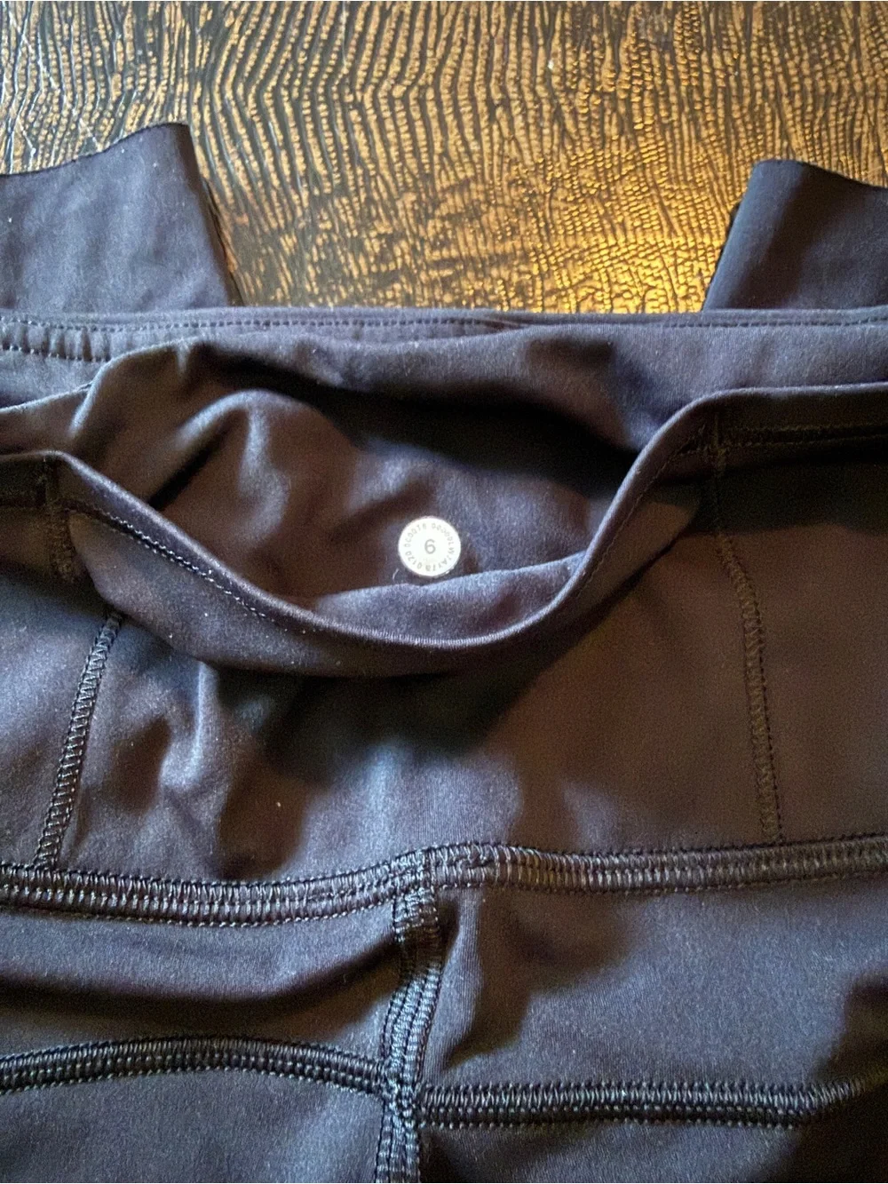 Lululemon Invigorate Everlux Black High-Rise Shorts Multi Pockets | EUC