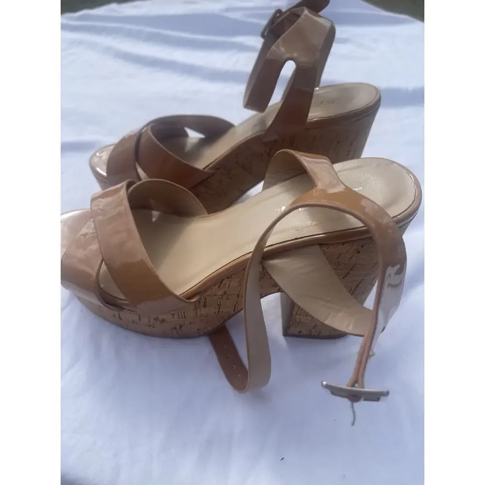 Soda beige patent