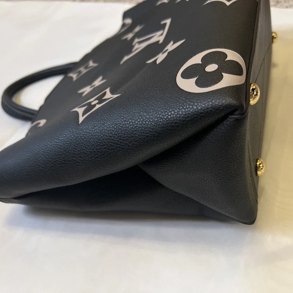 LOUIS VUITTON Grand Palais MM 2way Handbag M45842 Monogram leather Black Used LV