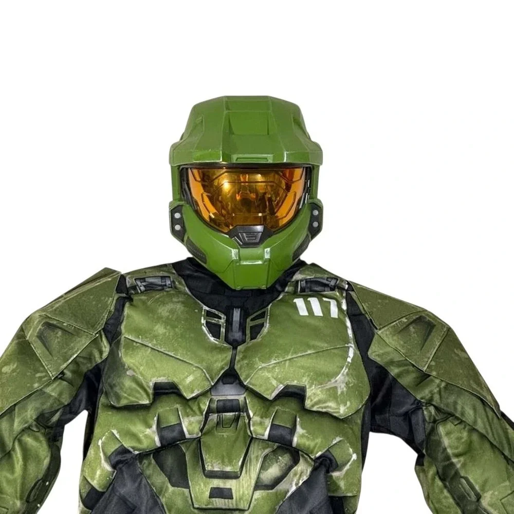Halo Infinite Master Chief Child Costume Size M (7–8) Official Disguise Licensed