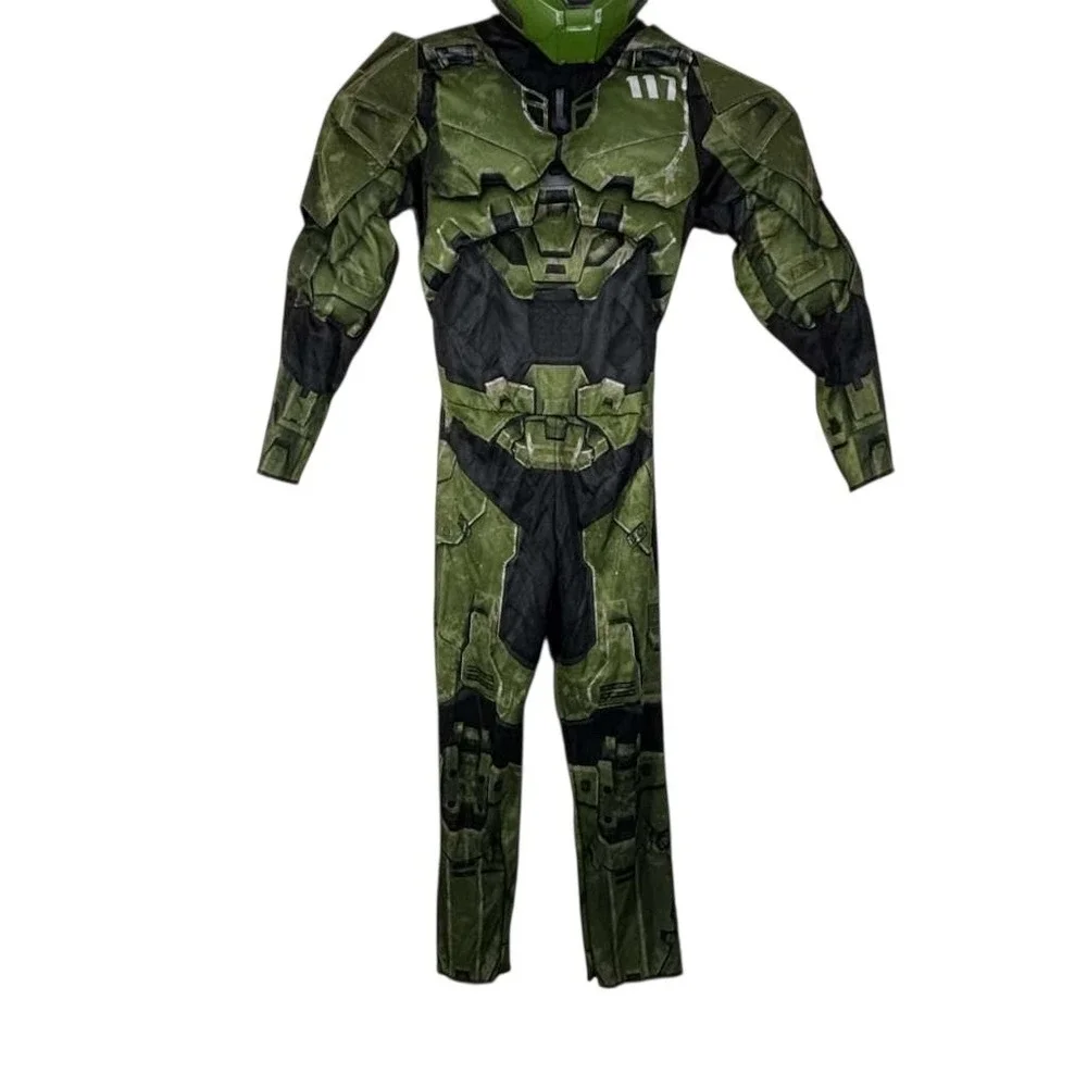 Halo Infinite Master Chief Child Costume Size M (7–8) Official Disguise Licensed