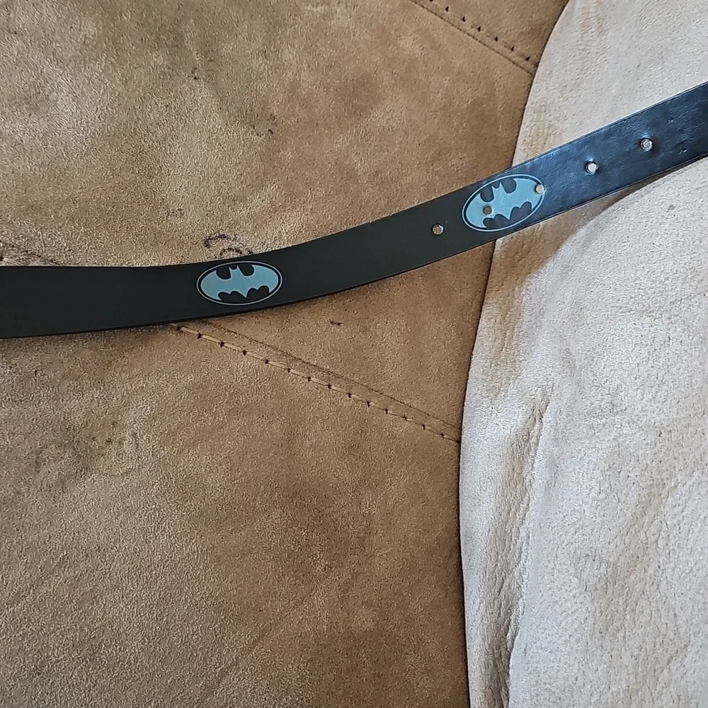 Batman Logo Belt with Buckle