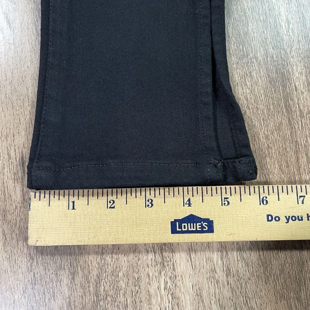NWT Everlane The Way High Split Hem Black Wash Denim Skinny Jeans Womens Size 25