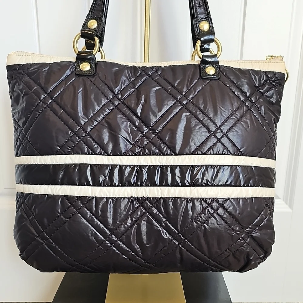 Coach 2010 Poppy Limited Edition Ski Bunny Quilted Glam Tote Bag