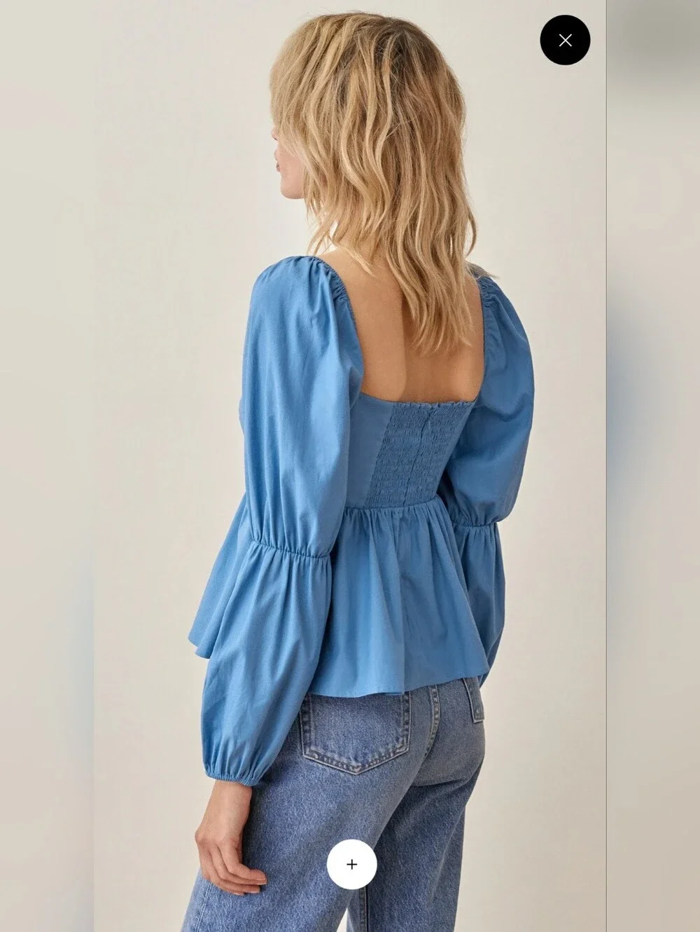 Reformation square neckline