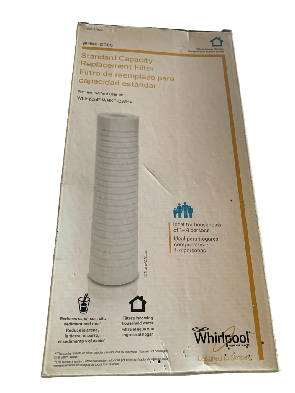 N/A whirlpool whkf standard
