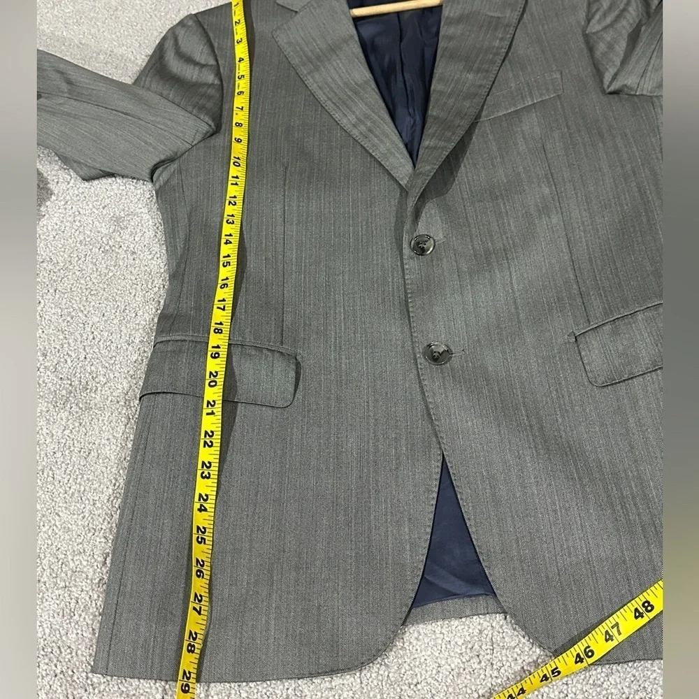 SuitSupply Gray Napoli Blazer Pure Wool Super 110’s