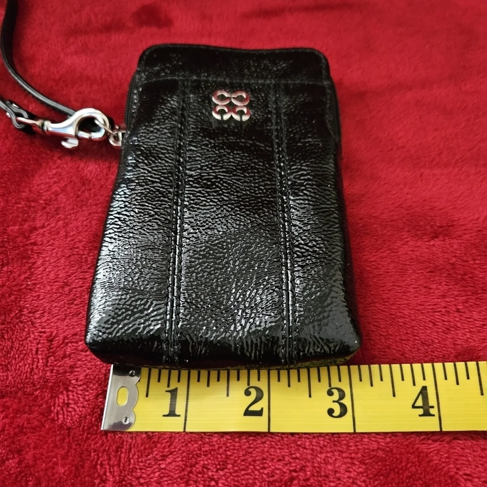 Coach black patent