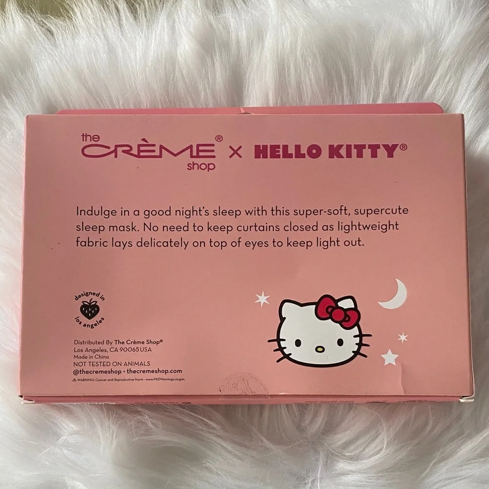 Crème x Hello Kitty Starry Night Silky Sleep Mask - New in box