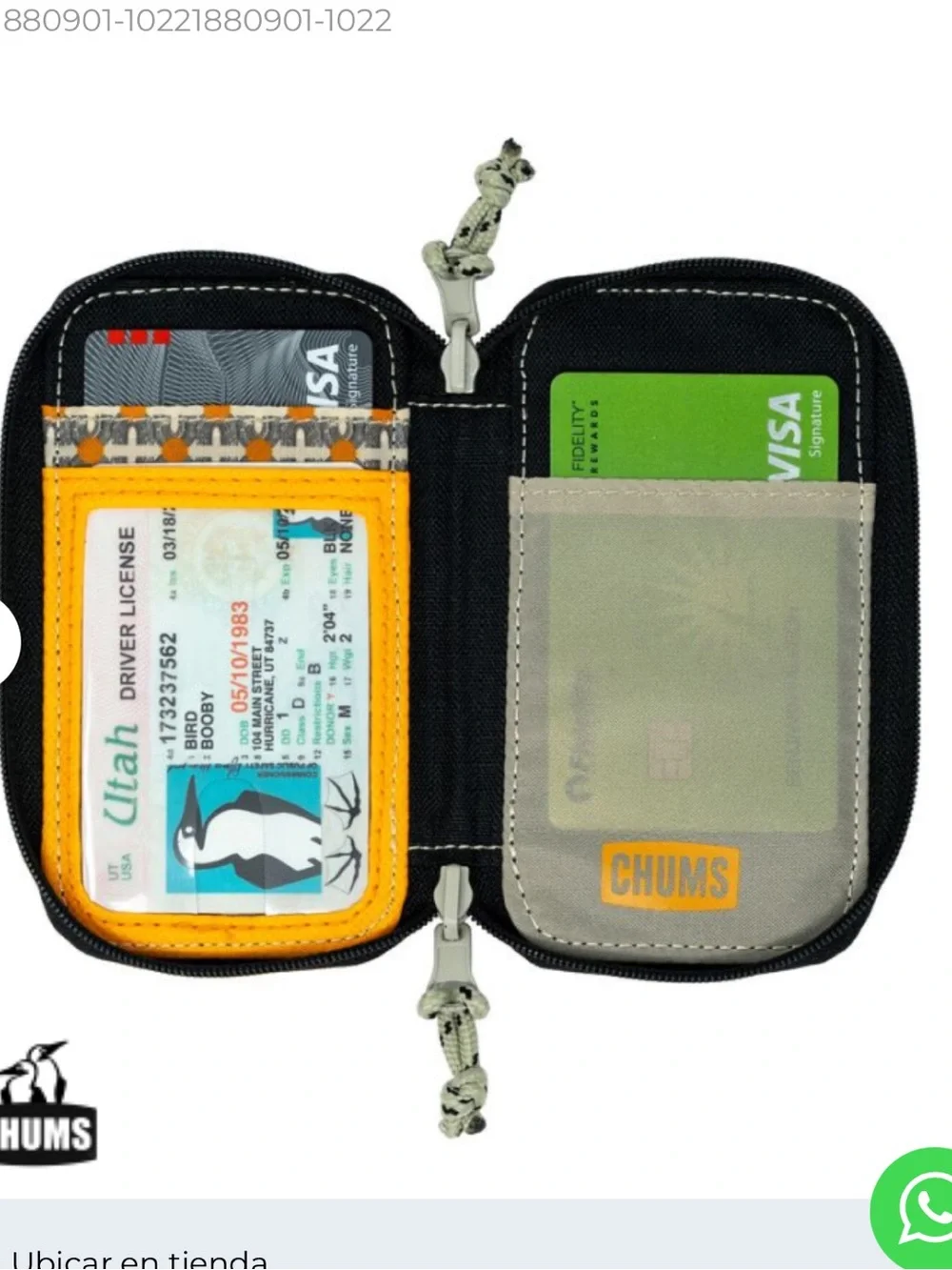 Chums Reversi wallet