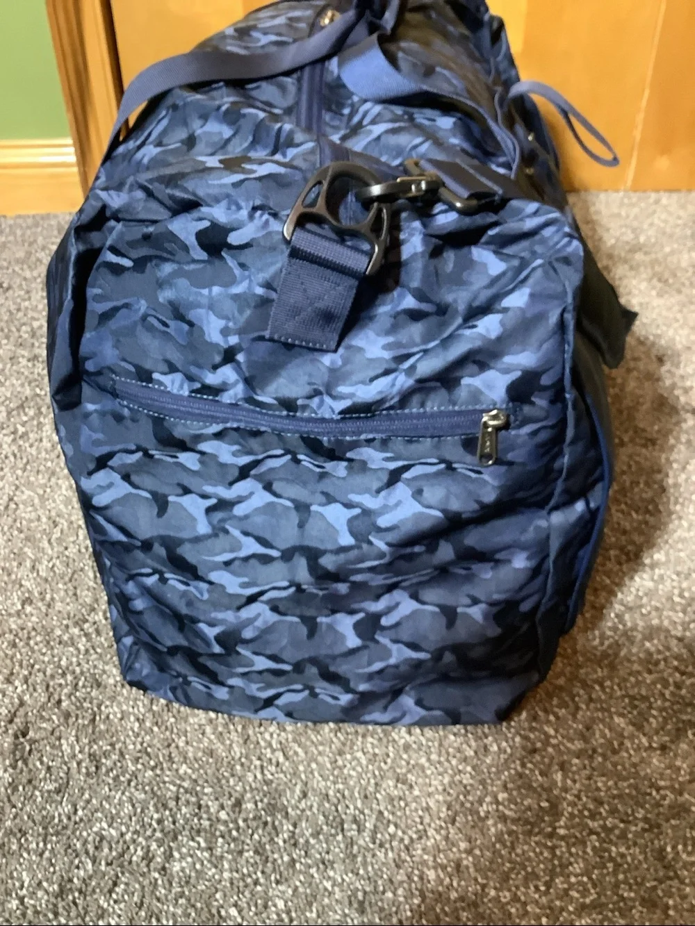 Gonex navy large collapsible duffle bag