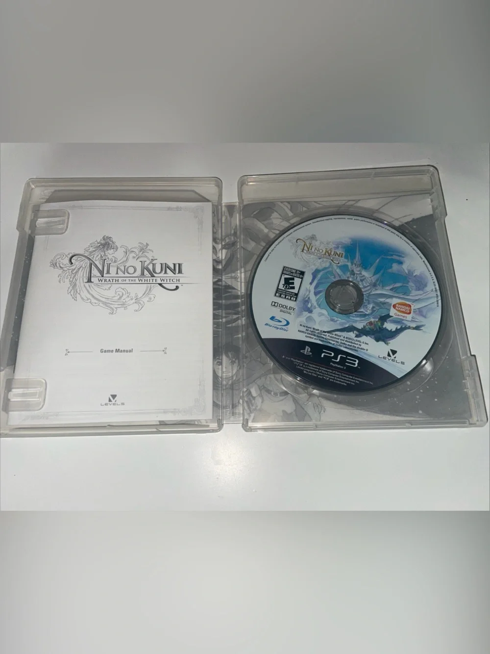 Ni No Kuni Wrath of the White Witch - Sony PlayStation 3 Complete In Box Manual