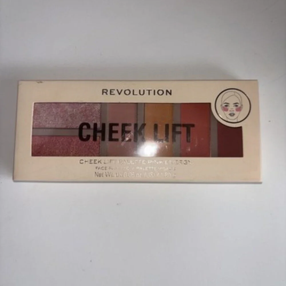 Makeup Revolution Cheek Lift Palette - Pink Energy NEW