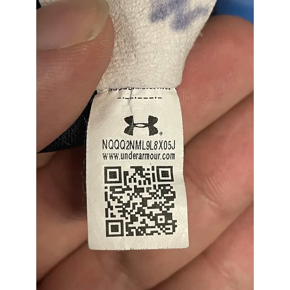 Under Armour Shorts‎ Womens Medium Navy Blue Athletic Running Loose Fit 1362517