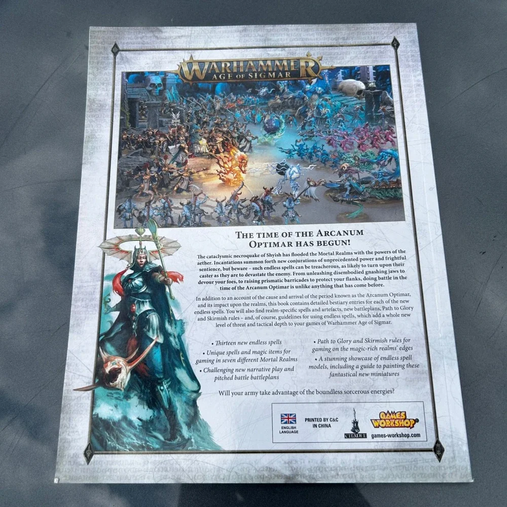 Games Workshop format games english