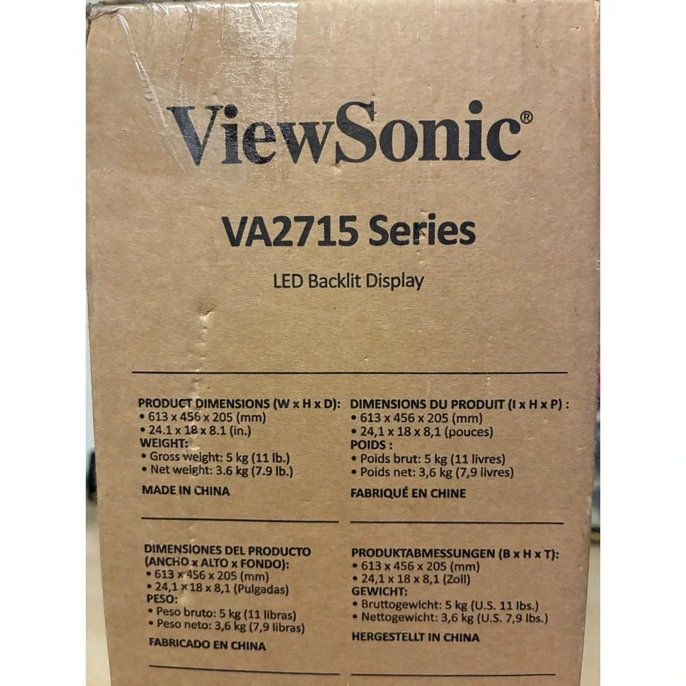 ViewSonic 27 inch