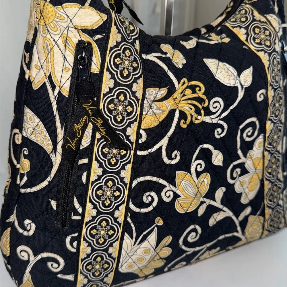Vera Bradley Hobo Shoulder Bag Retired Yellow Bird
