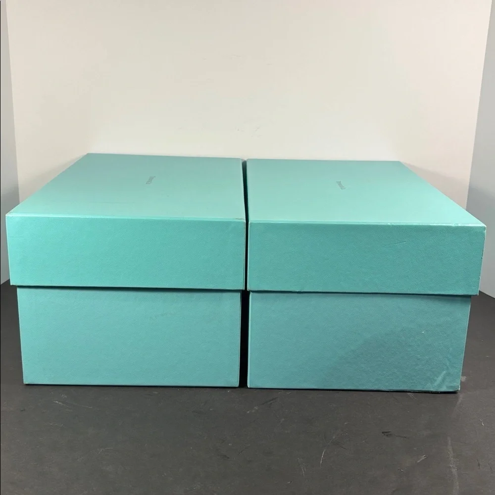Tiffany & Co. boxes 	•	dimensions owned