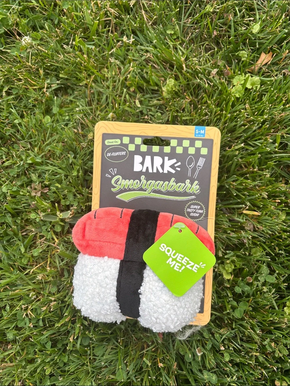 NWT Bark Sushi Dog Toy