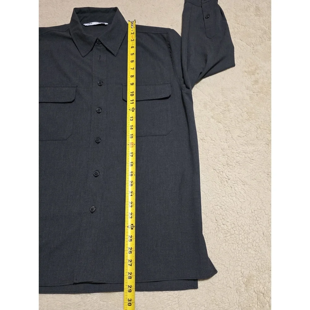 Zara men charcoal