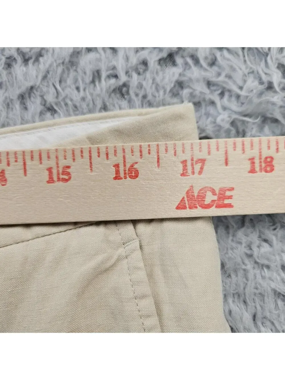 Ralph Lauren unhemmed previous