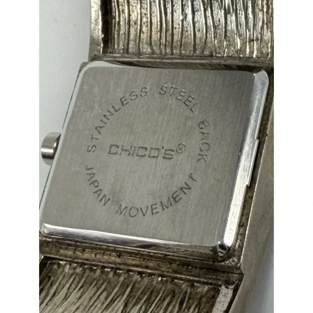 Chico's Ladies Cuff Bangle Watch New Battery 26MM‎ 7