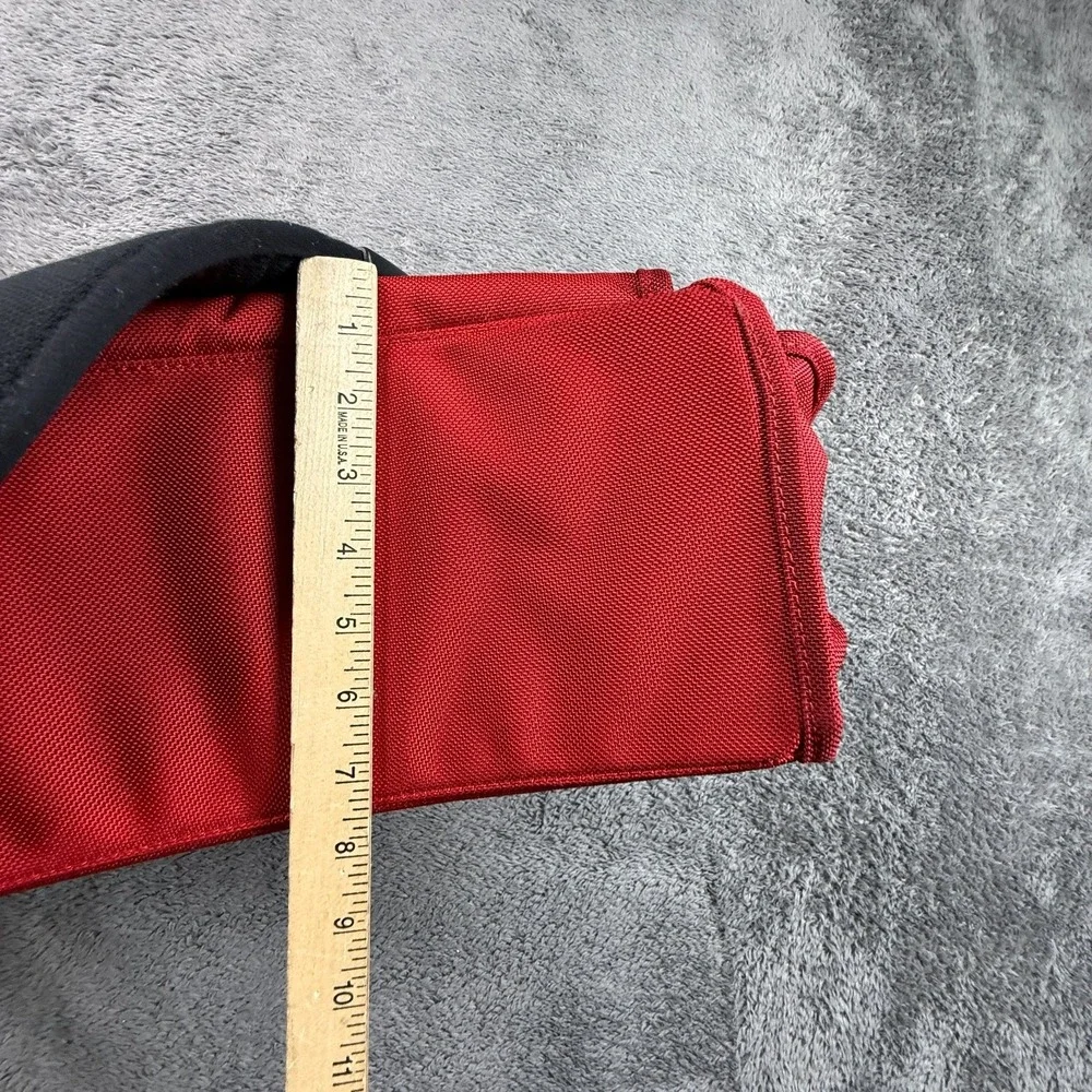 Victorinox Swiss Army Duffel Carry On Bag Red Ballistic Canvas Crossbody Bag