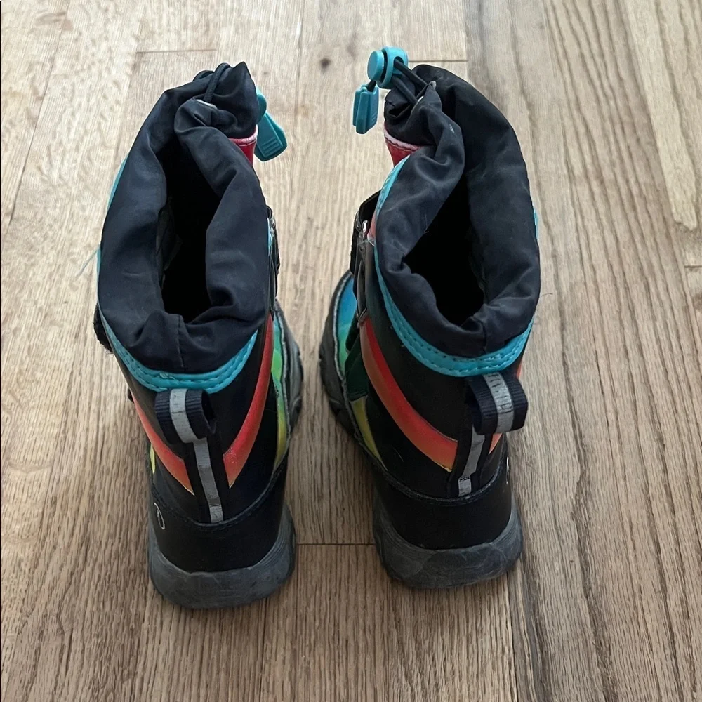 Lands End boots traction extra