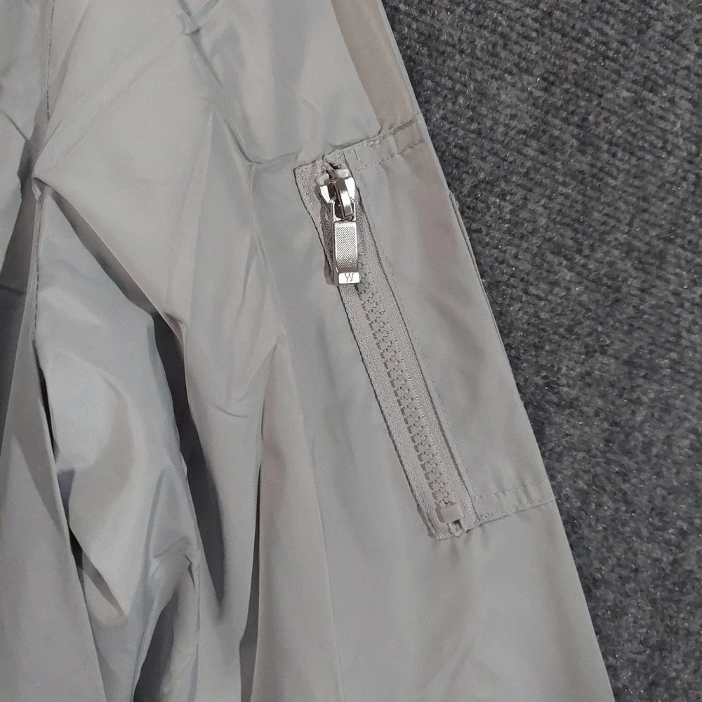 Weatherproof Regatta Jacket Mens XL Gray Windbreaker Water‎ Repellent Nautical