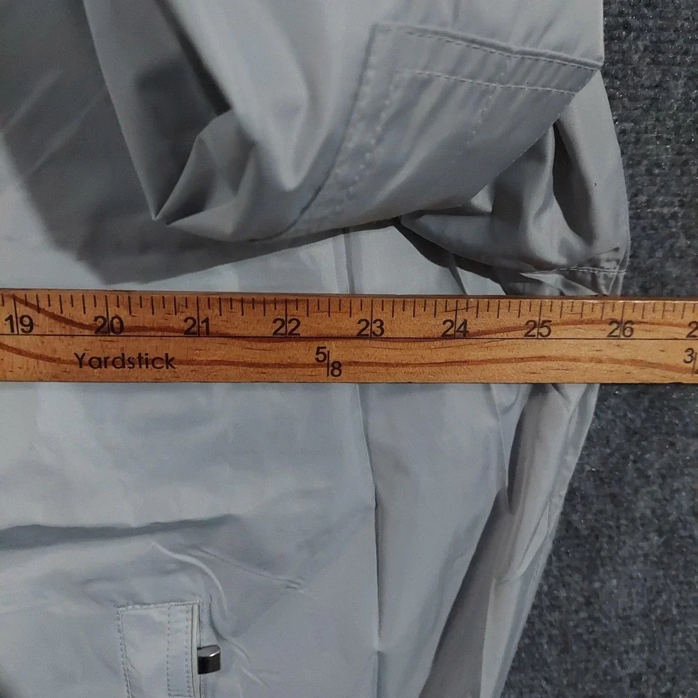 Weatherproof Regatta Jacket Mens XL Gray Windbreaker Water‎ Repellent Nautical