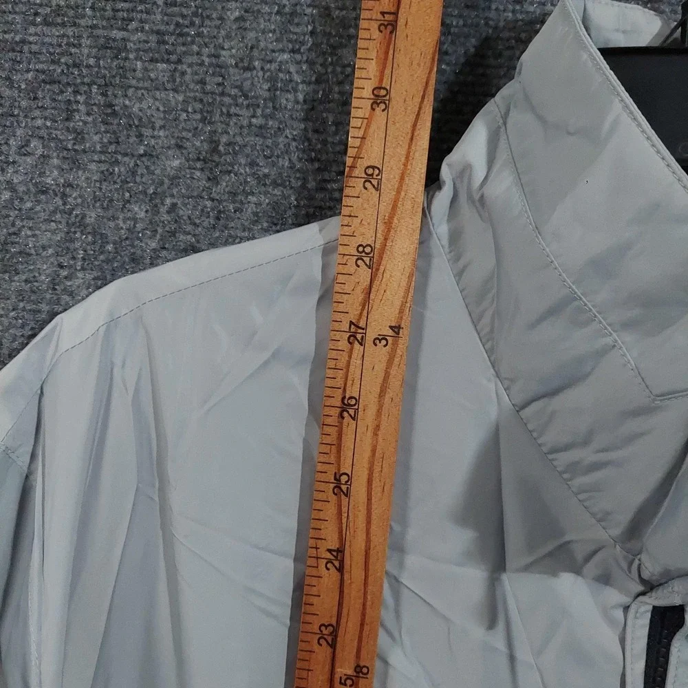 Weatherproof Regatta Jacket Mens XL Gray Windbreaker Water‎ Repellent Nautical