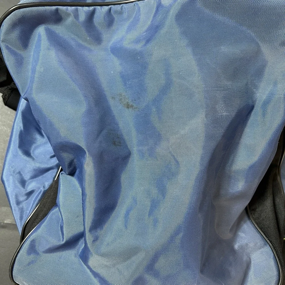 Vintage Champion Endurance Gym Duffle Bag Blue / Black Athletic Bag