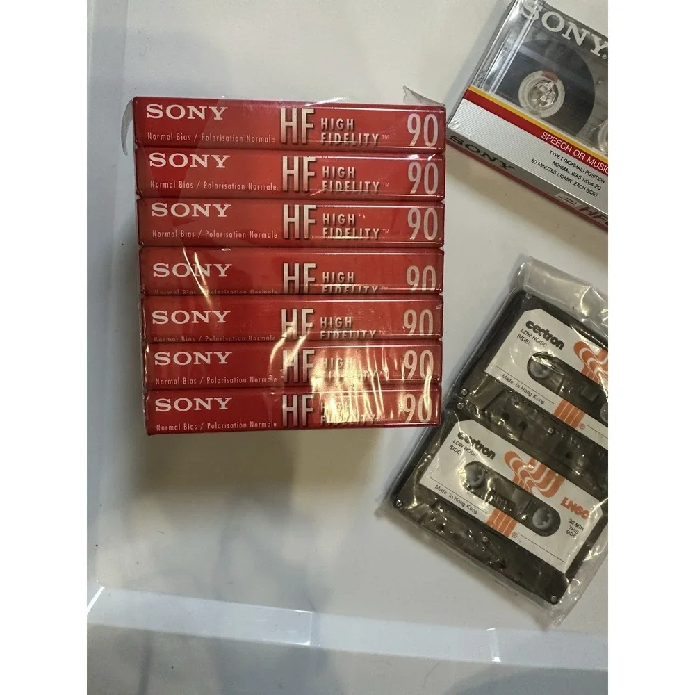 Sony And Others Blank Cassette Tapes‎