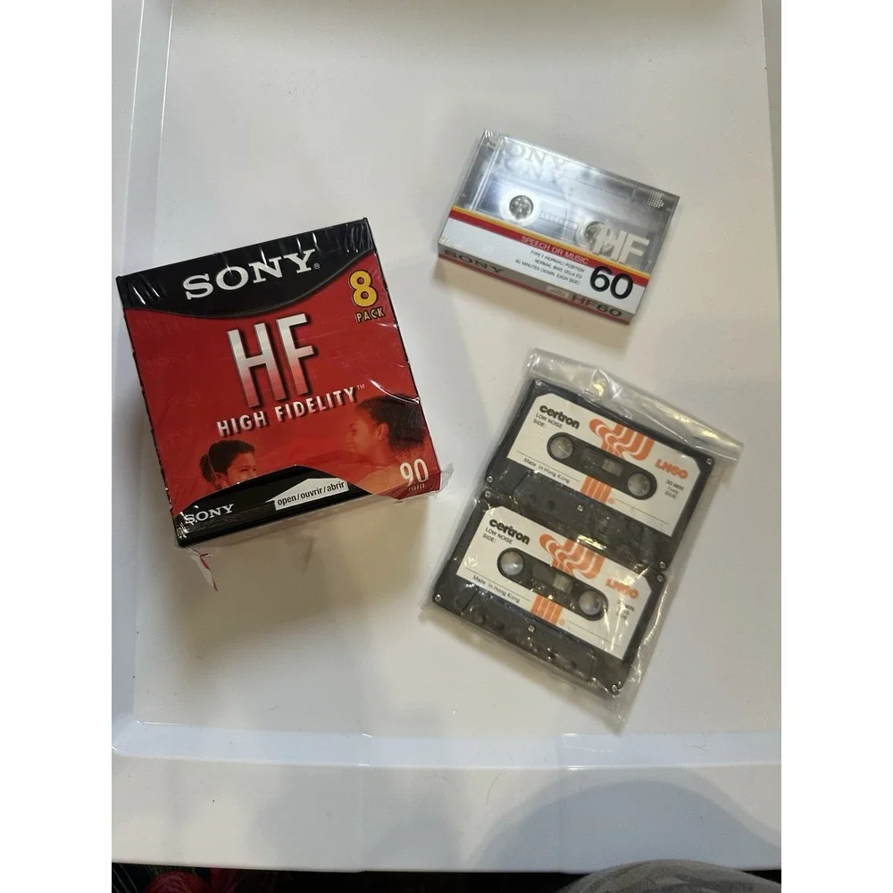 Sony And Others Blank Cassette Tapes‎