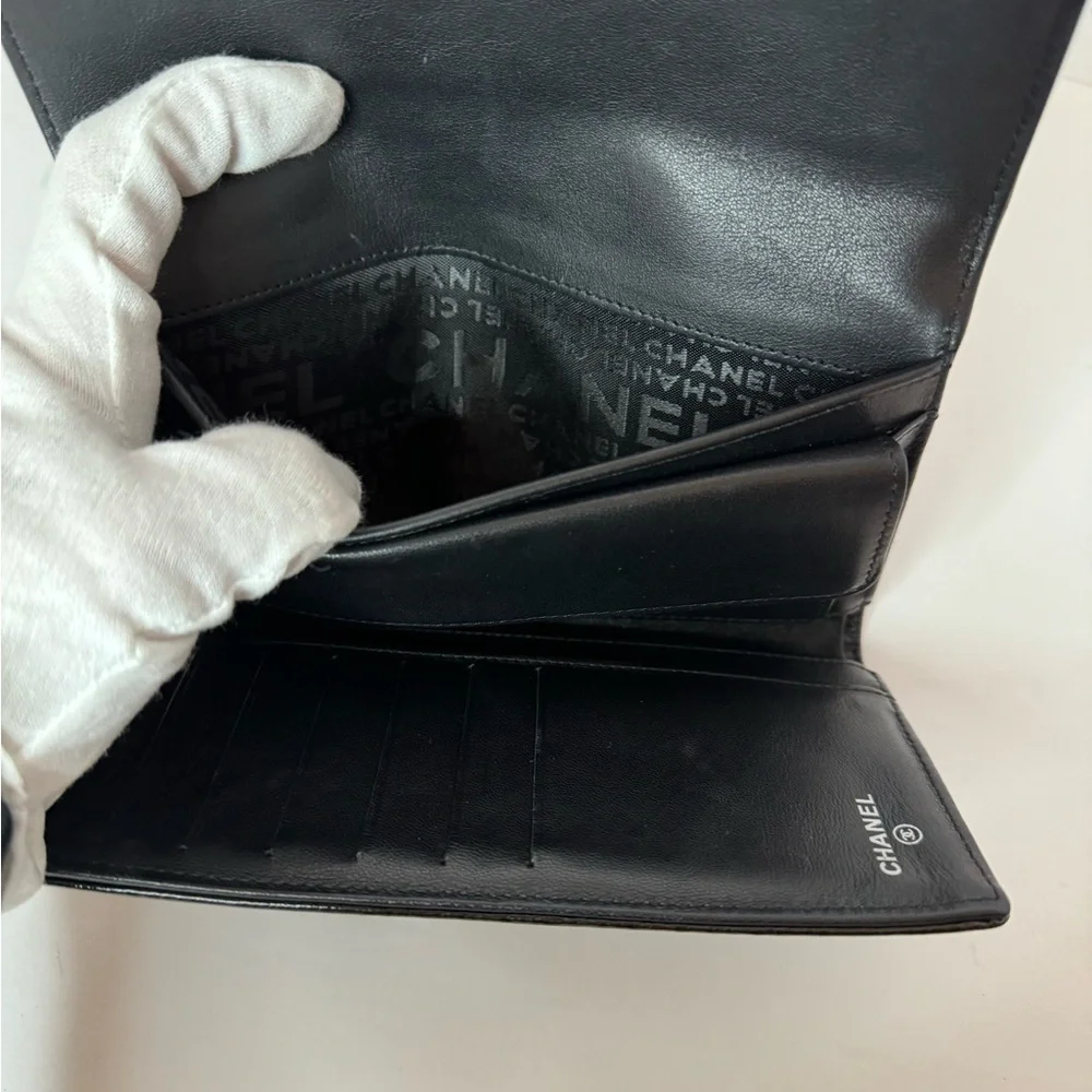 Chanel Patent Leather Wallet/Crossbody