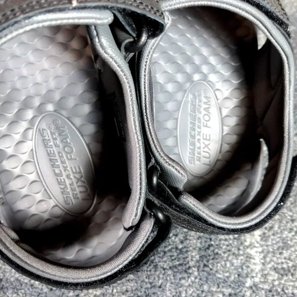 Skechers Tresmen Garo Outdoor‎ Trail Hiking Sandals Shoes Comfort Gray Men Sz 13