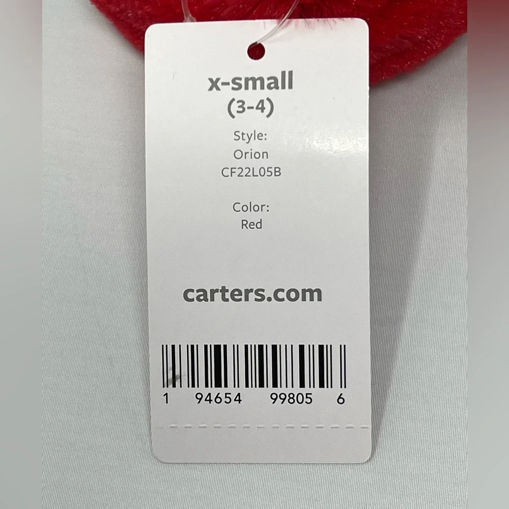 Carter's red size comfort