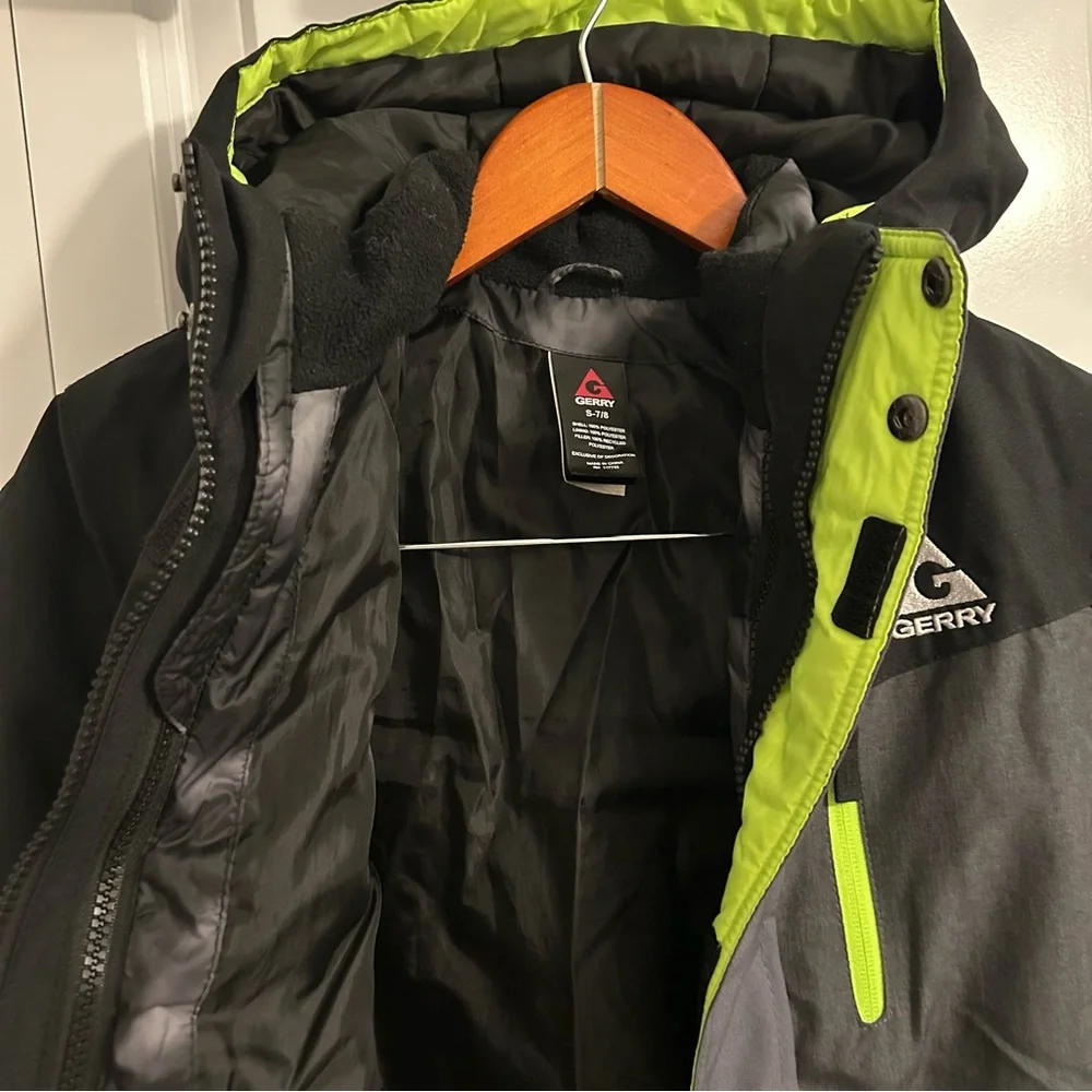Gerry Kids 2-Piece Jacket + Bib Pants‎ | Size Small | Waterproof Gear