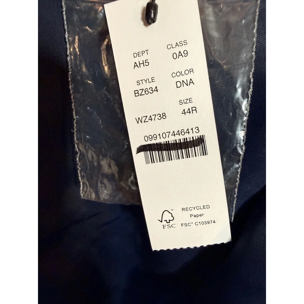 J.Crew Ludlow‎ Slim-fit suit jacket Italian worsted wool 44/R Mariner Blue NWT
