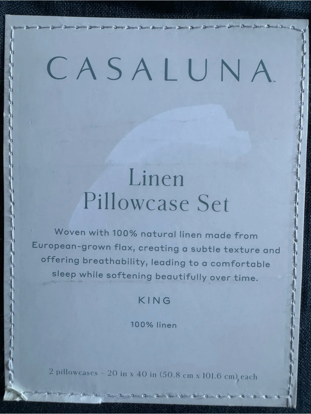 Casaluna king linen