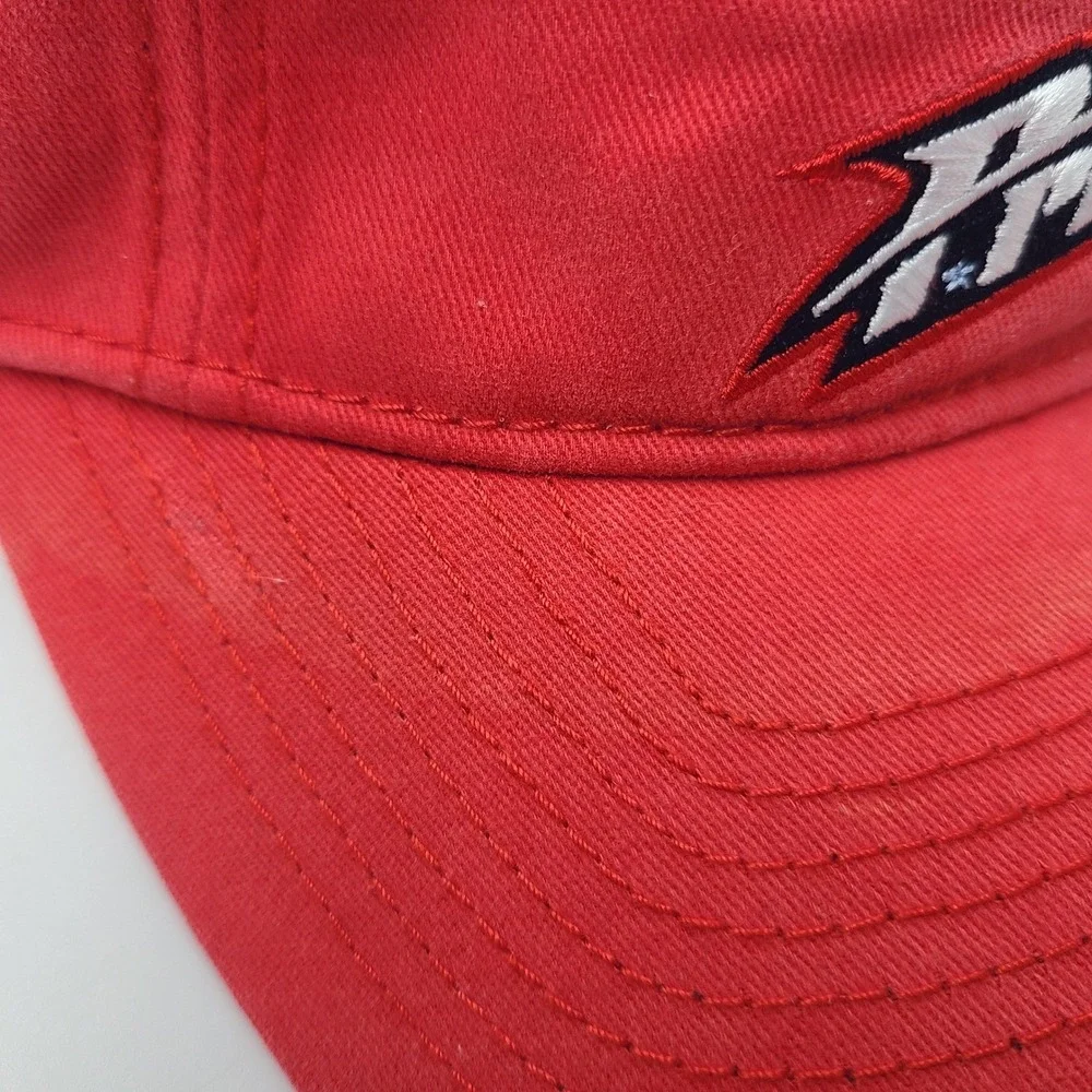 Youth USSSA Pride Visor Hat Adjustable The Game Red NPF Logo Softball Fast Pitch