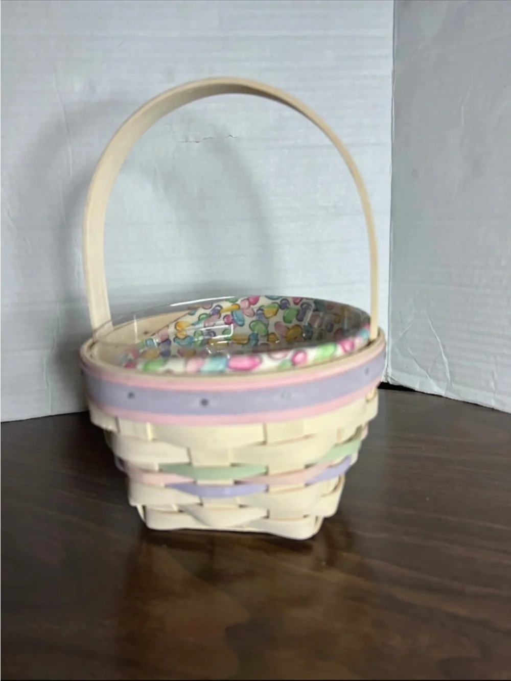 Longaberger Century Celebration Jelly Bean basket  / yr 2000