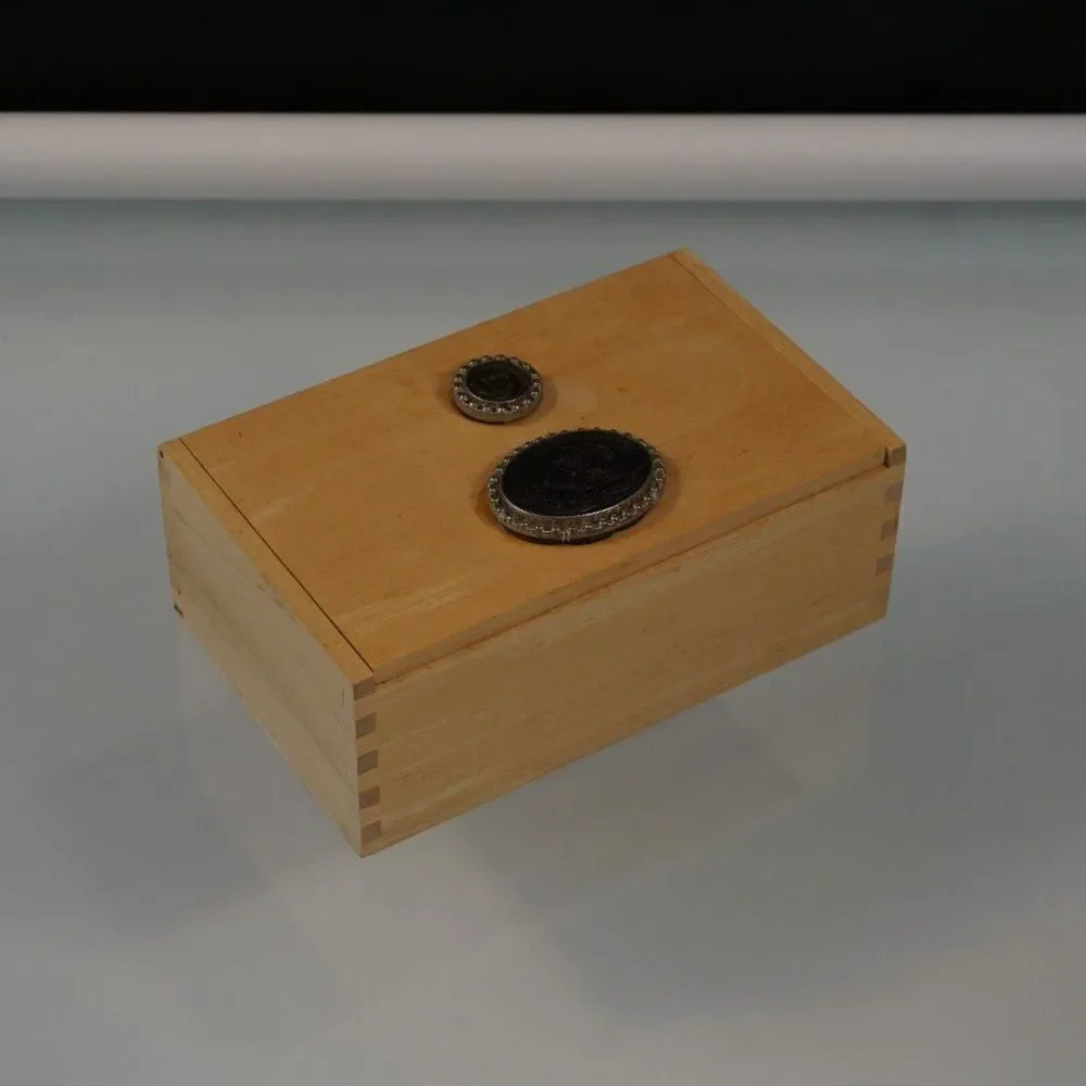 Decorative Wooden Storage Box Jewelry Box Stash Box Keepsakes Box