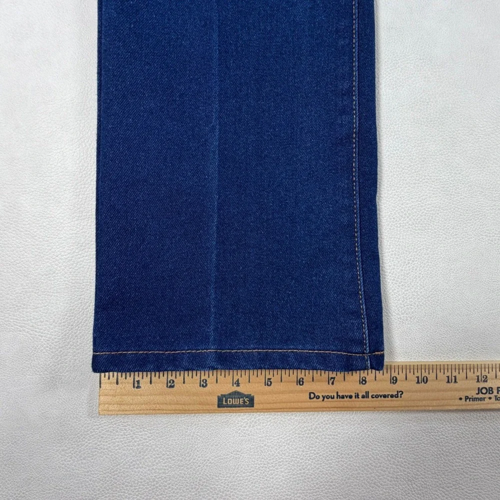 Levis 517 Mens 31x32 Bootcut Jeans Dark Indigo Cowboy Western Blue Denim