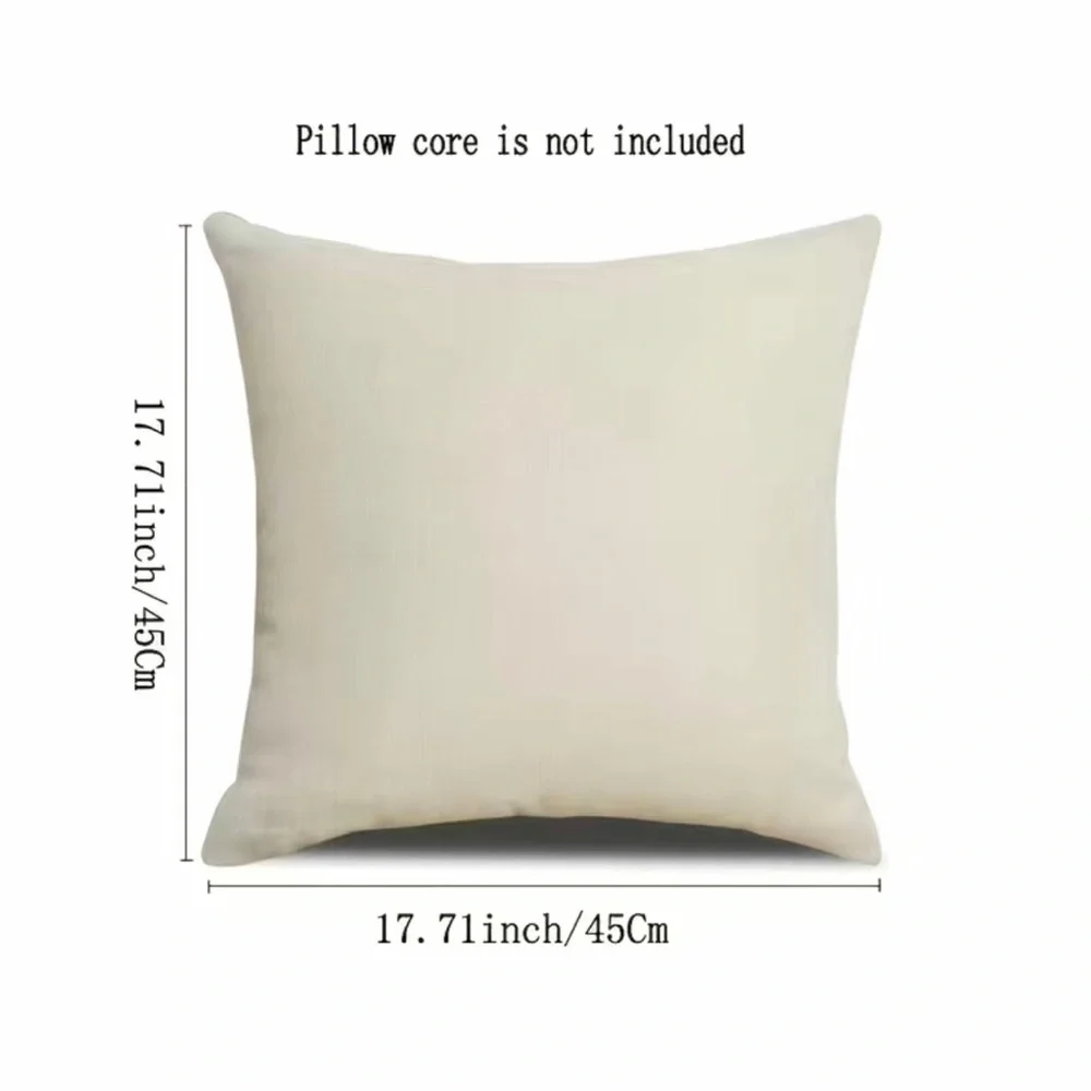 1pc Pumpkin‎ Polka Dot Print Throw Pillow Case, Black/Orange Cushion Cove…
