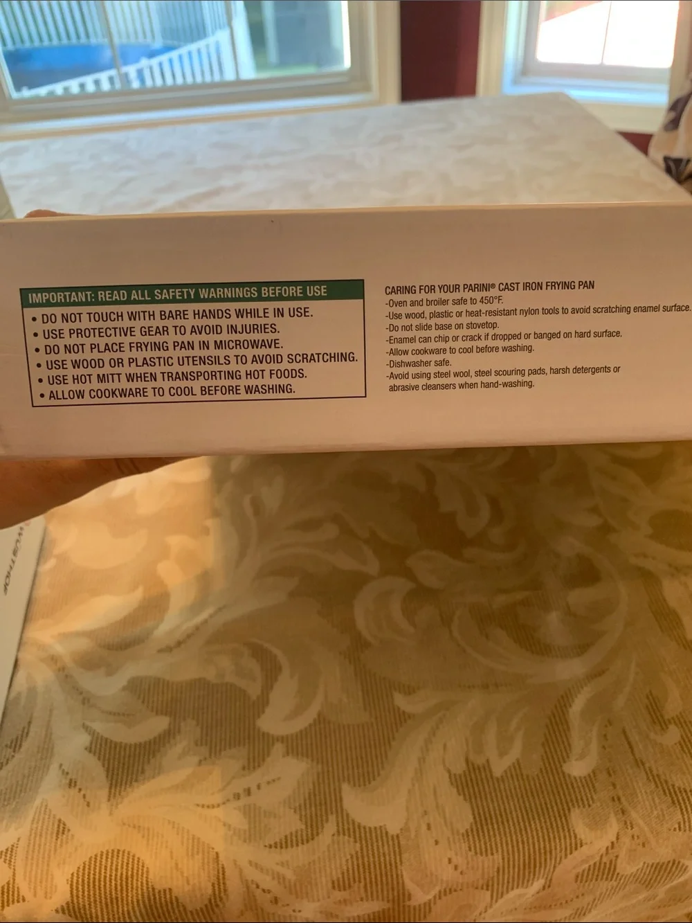 Parini never used