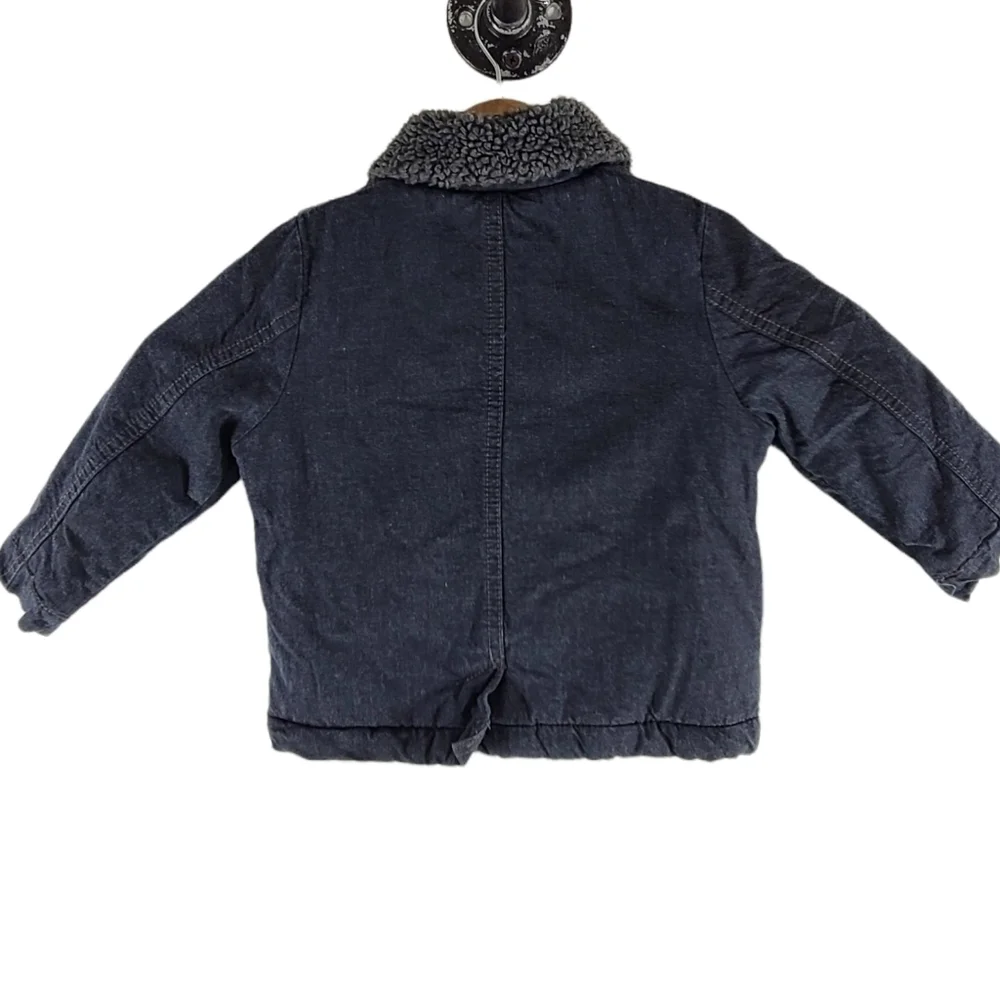OshKosh‎ Grey Double Button Coat 18 Months