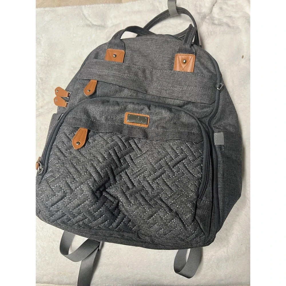 BabbleRoo Diaper Bag Backpack Baby Essentials‎ Travel Bag Multi Waterproof