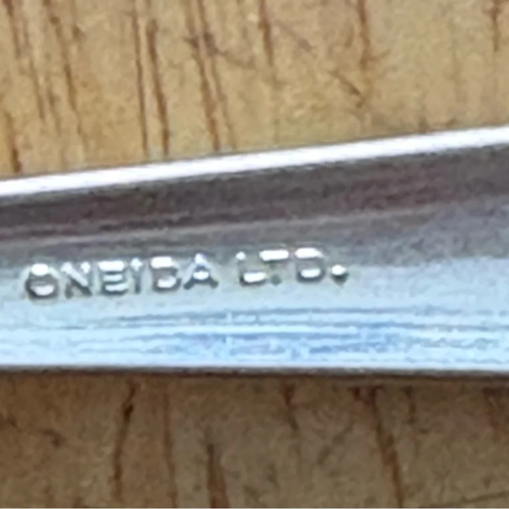 Wm Rogers Oneida Wildwood I Always Silver Plate 10 Pieces Spoons Knife Fork 1958